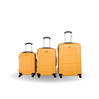 InUSA Pilot 3-Piece Hardside Spinner Luggage Set