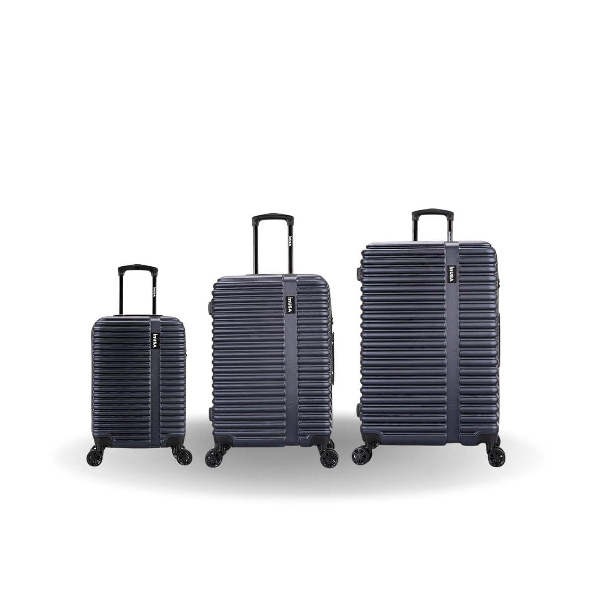 InUSA Ally 3-Piece Hardside Spinner Luggage Set