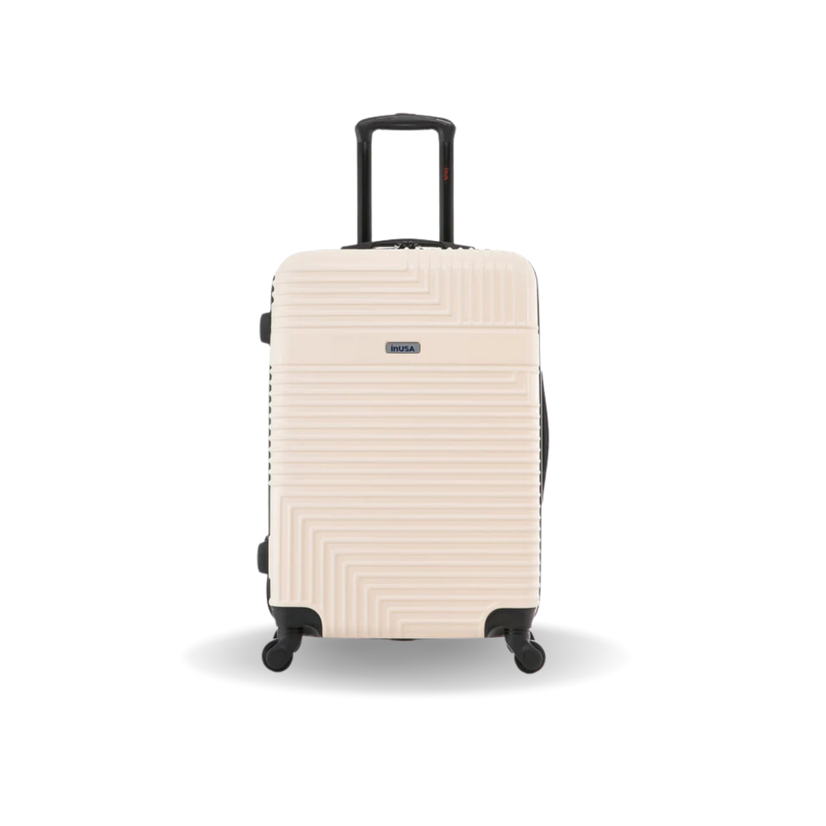 InUSA Resilience 24" Hardside Spinner Checked Suitcase