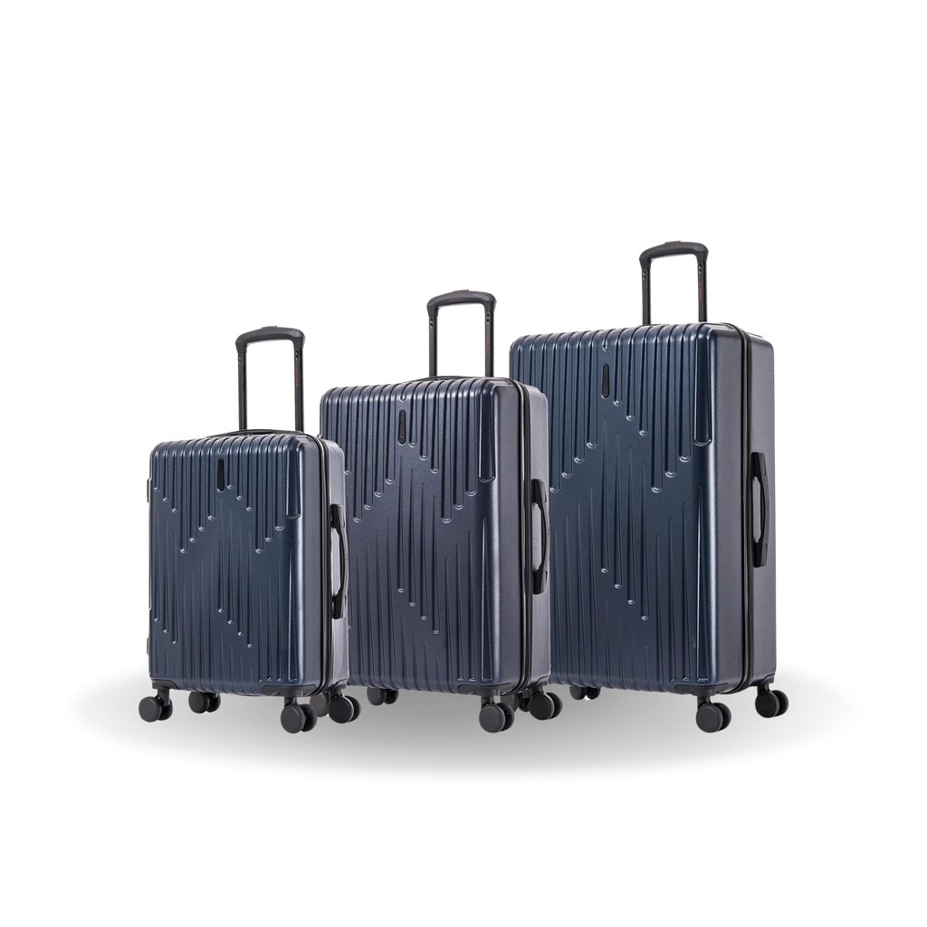 InUSA Drip 3-Piece Hardside Spinner Luggage Set