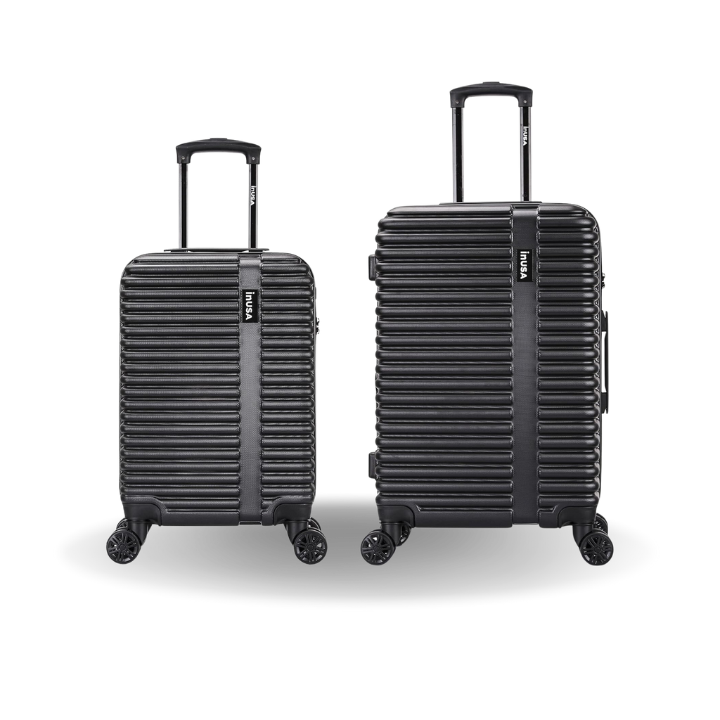 InUSA Ally 2-Piece Hardside Spinner Luggage Set