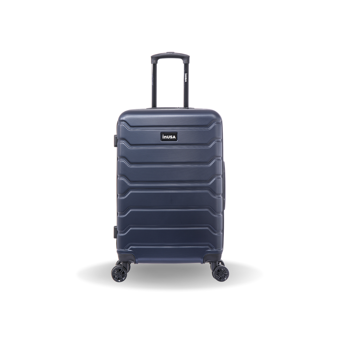 InUSA Trend 24" Hardside Spinner Checked Suitcase
