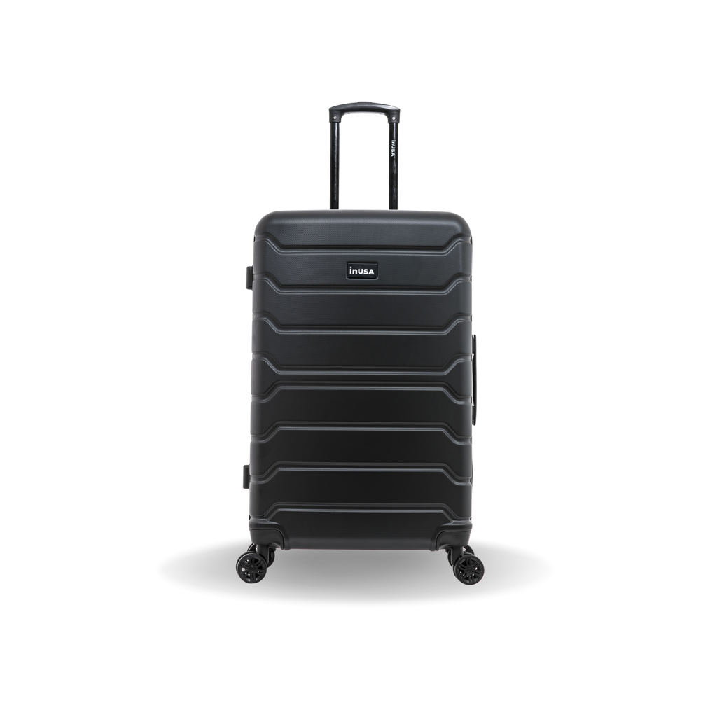 InUSA Trend 28" Hardside Spinner Checked Suitcase