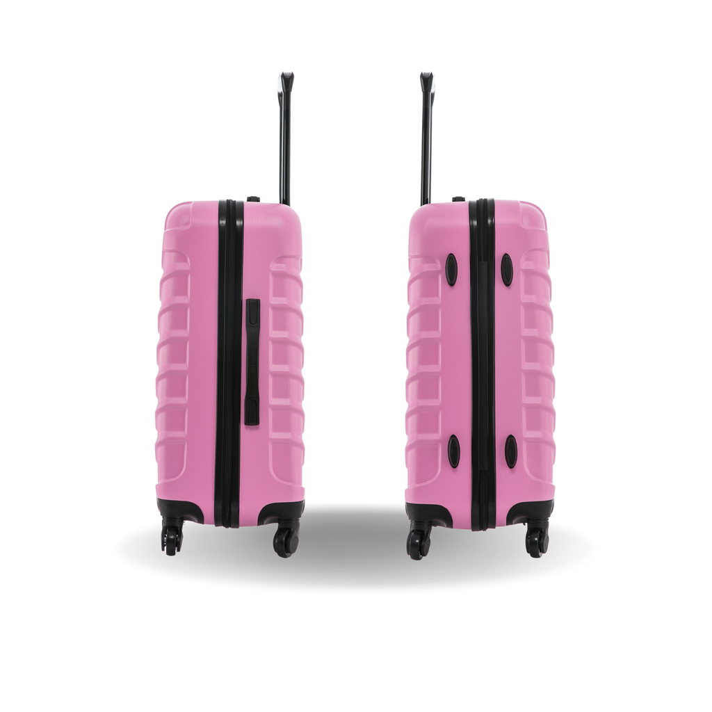 InUSA Endurance 24" Hardside Spinner Checked Suitcase