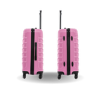 InUSA Endurance 24" Hardside Spinner Checked Suitcase