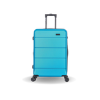 InUSA Elysian 24-Inch Hardside Spinner Checked Luggage
