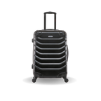 InUSA Endurance 24" Hardside Spinner Checked Suitcase