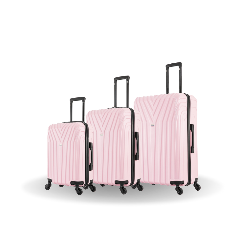InUSA Vasty 3-Piece Hardside Spinner Luggage Set