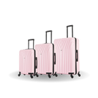 InUSA Vasty 3-Piece Hardside Spinner Luggage Set