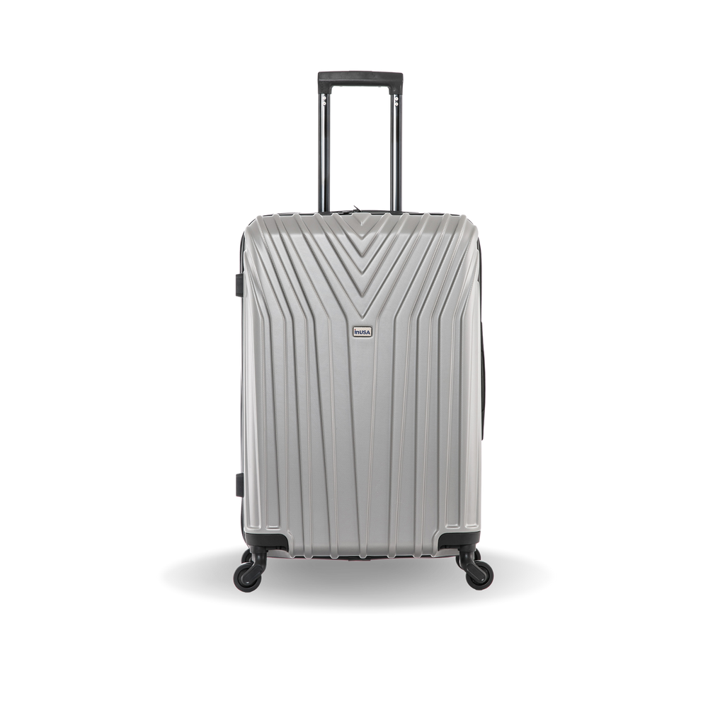 InUSA Vasty 24" Hardside Spinner Checked Luggage