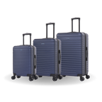 InUSA Deep 3-Piece Hardside Spinner Luggage Set