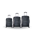 InUSA Pilot 3-Piece Hardside Spinner Luggage Set