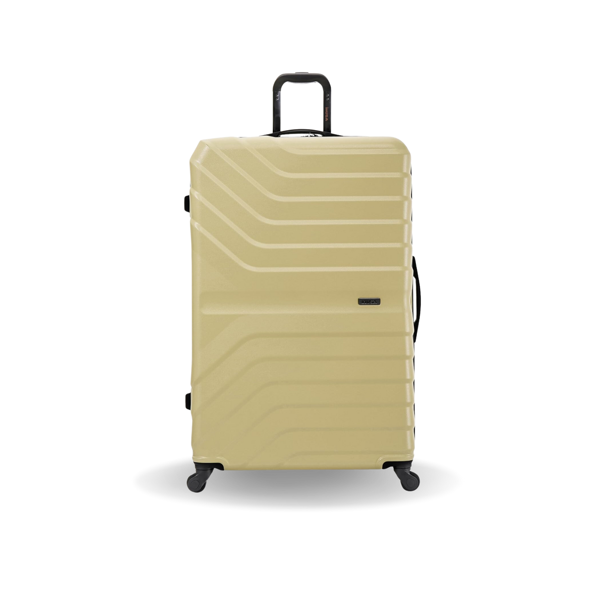 InUSA Aurum 32" Hardside Spinner Checked Suitcase