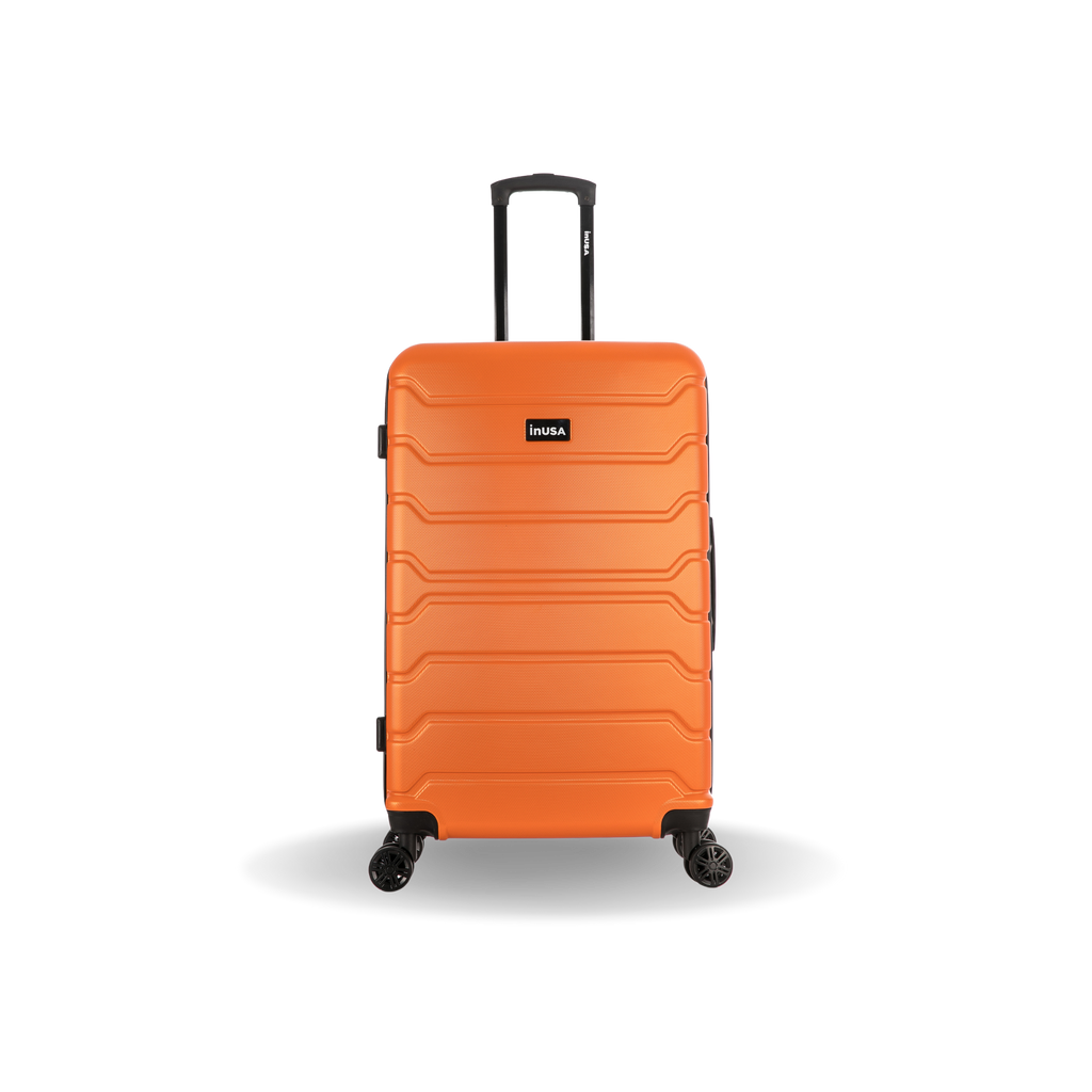 InUSA Trend 28" Hardside Spinner Checked Suitcase