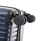InUSA Drip 3-Piece Hardside Spinner Luggage Set