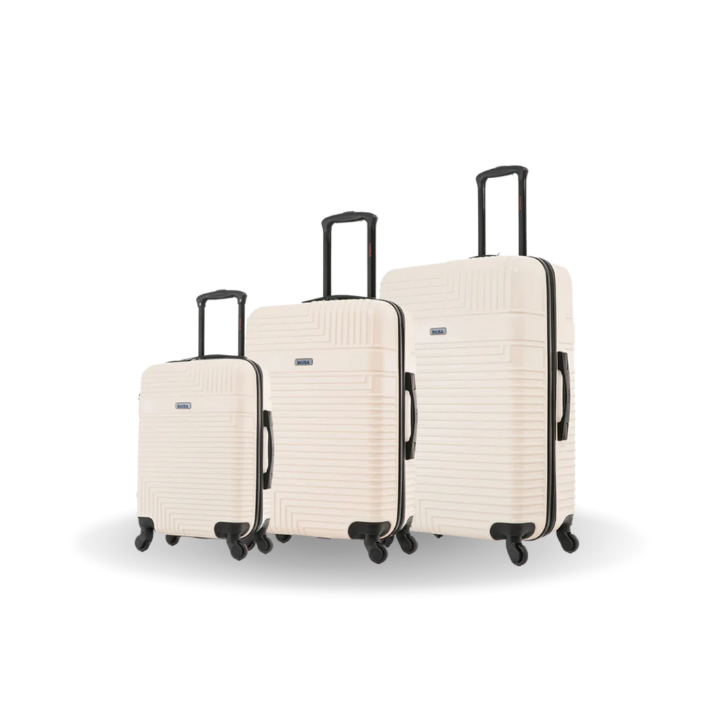 InUSA Resilience 3-Piece Hardside Spinner Luggage Set