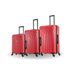 InUSA Vasty 3-Piece Hardside Spinner Luggage Set