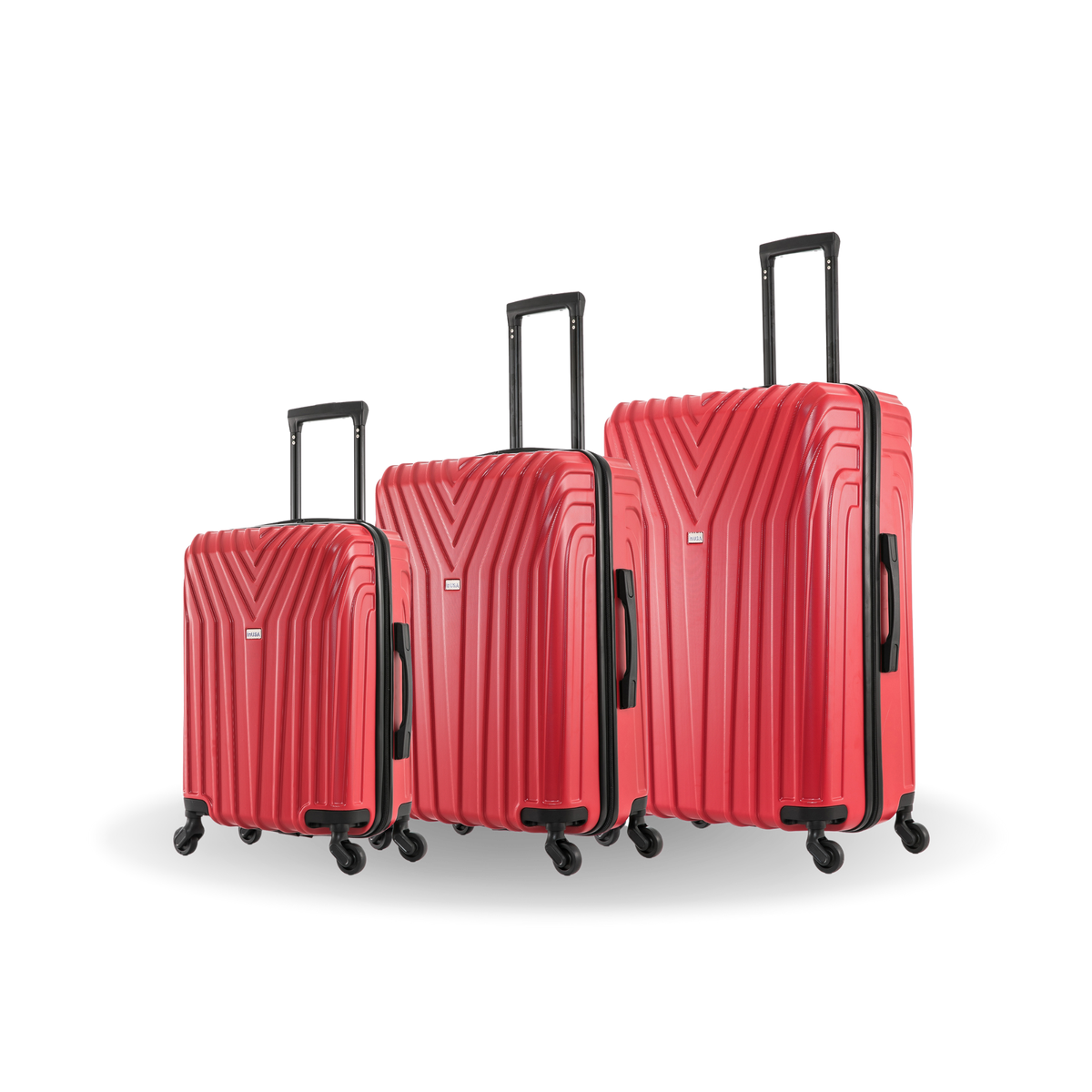InUSA Vasty 3-Piece Hardside Spinner Luggage Set