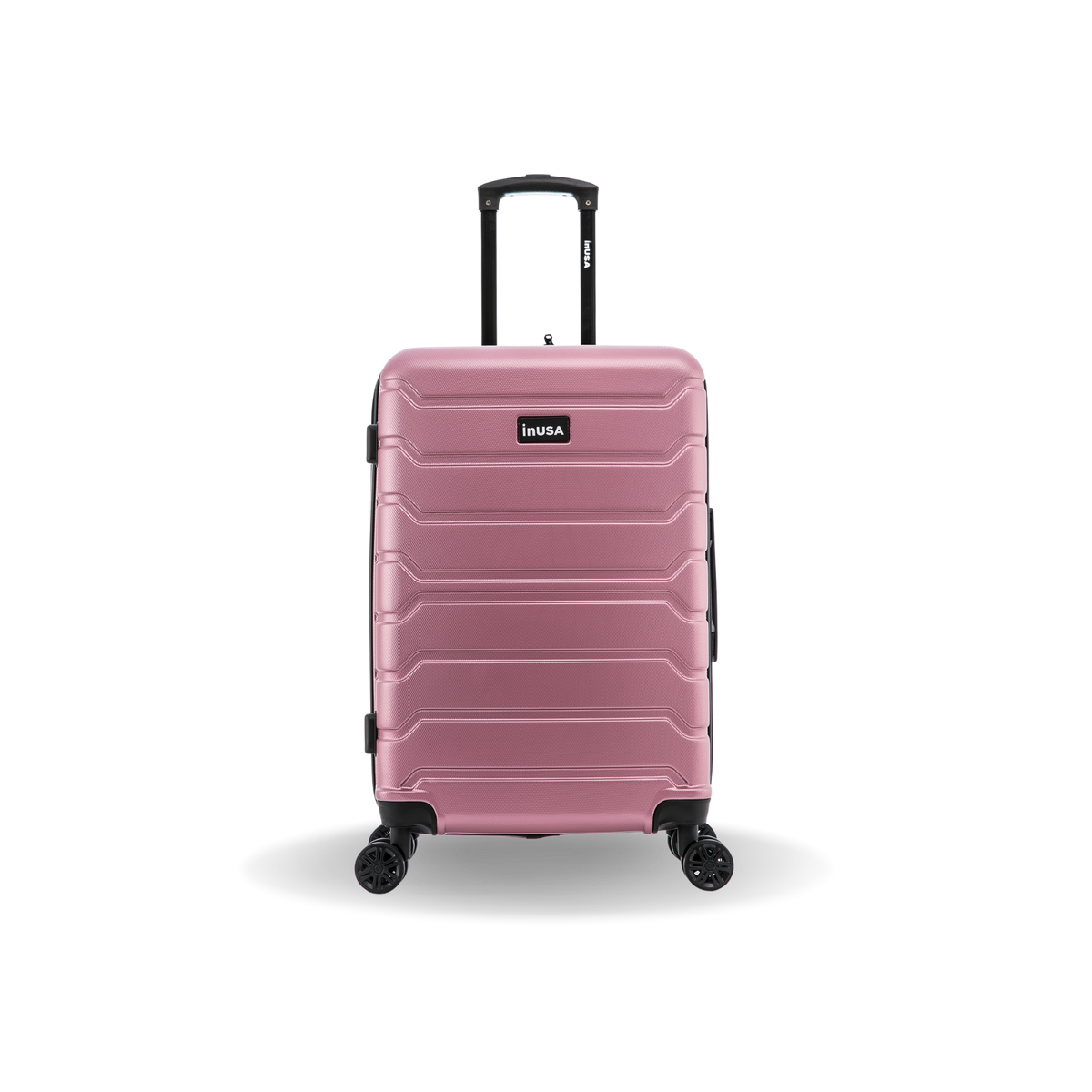InUSA Trend 24" Hardside Spinner Checked Suitcase