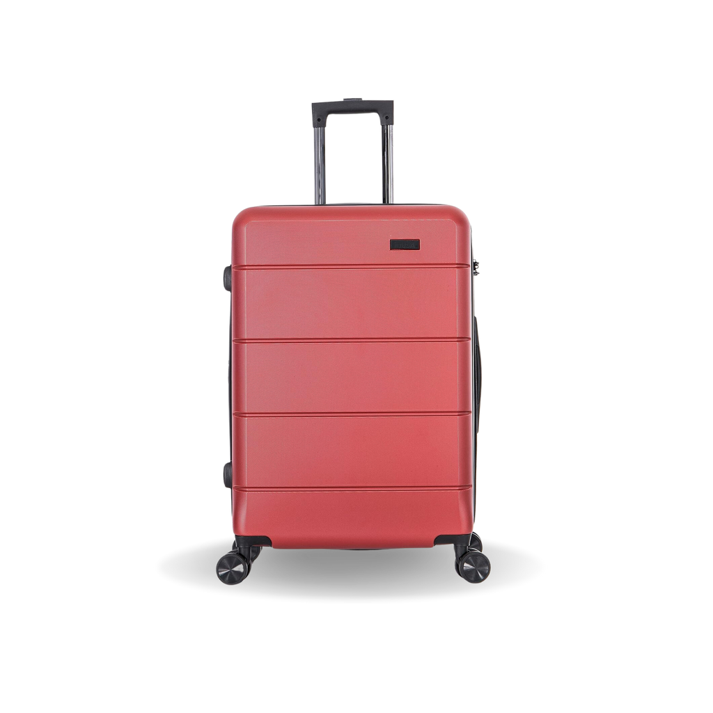 InUSA Elysian 24-Inch Hardside Spinner Checked Luggage