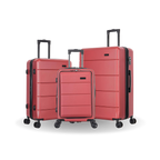 InUSA Elysian 3-Piece Hardside Spinner Luggage Set
