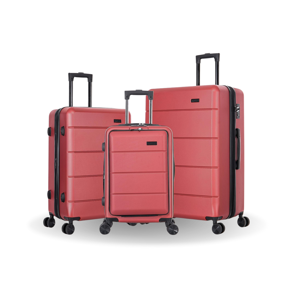 InUSA Elysian 3-Piece Hardside Spinner Luggage Set