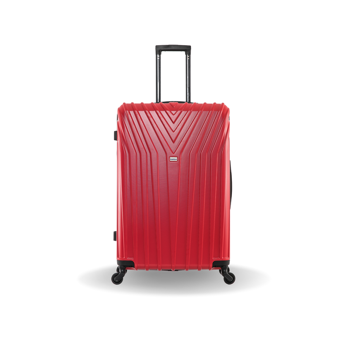 InUSA Vasty 28" Hardside Spinner Checked Suitcase