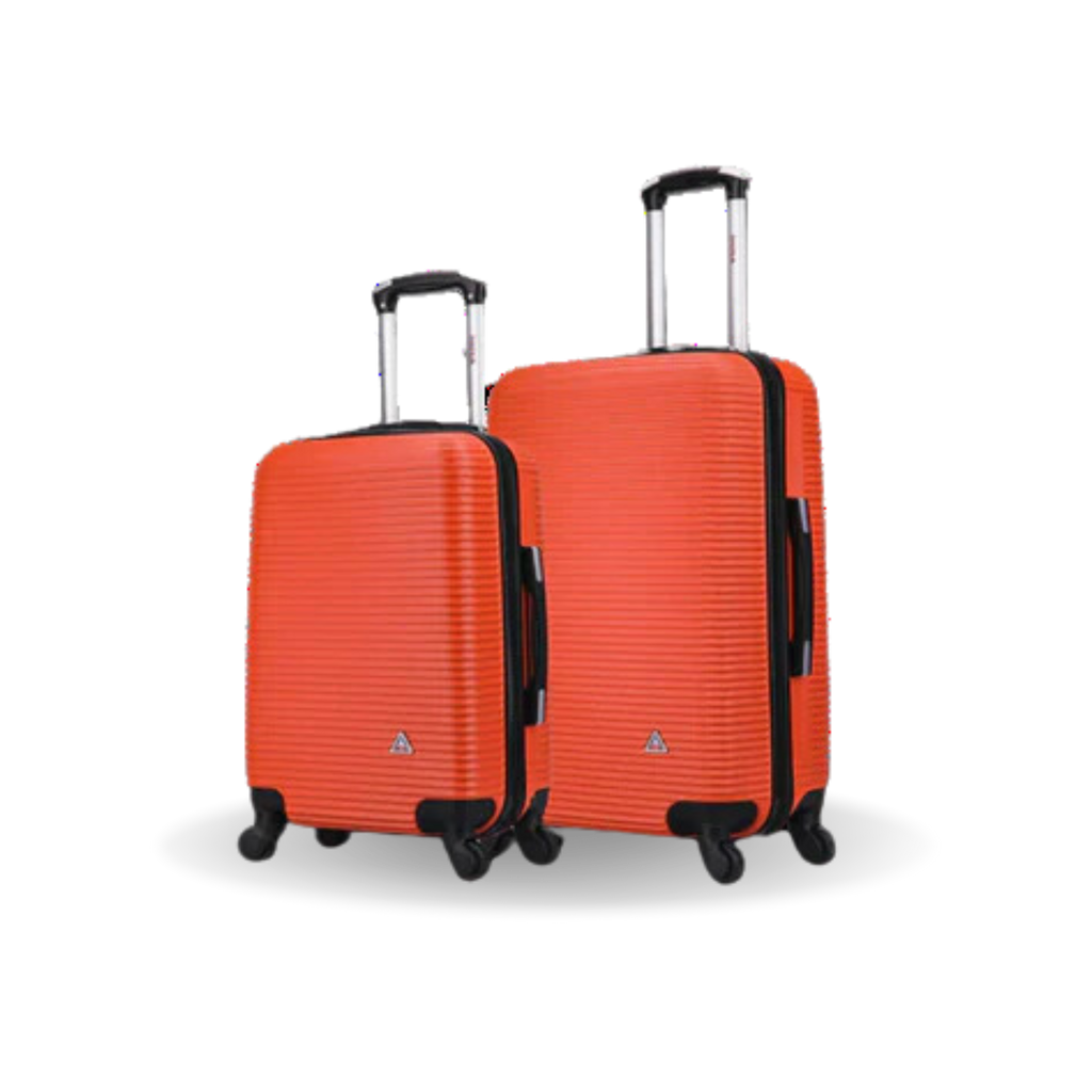 InUSA Royal 2-Piece Hardside Spinner Luggage Set
