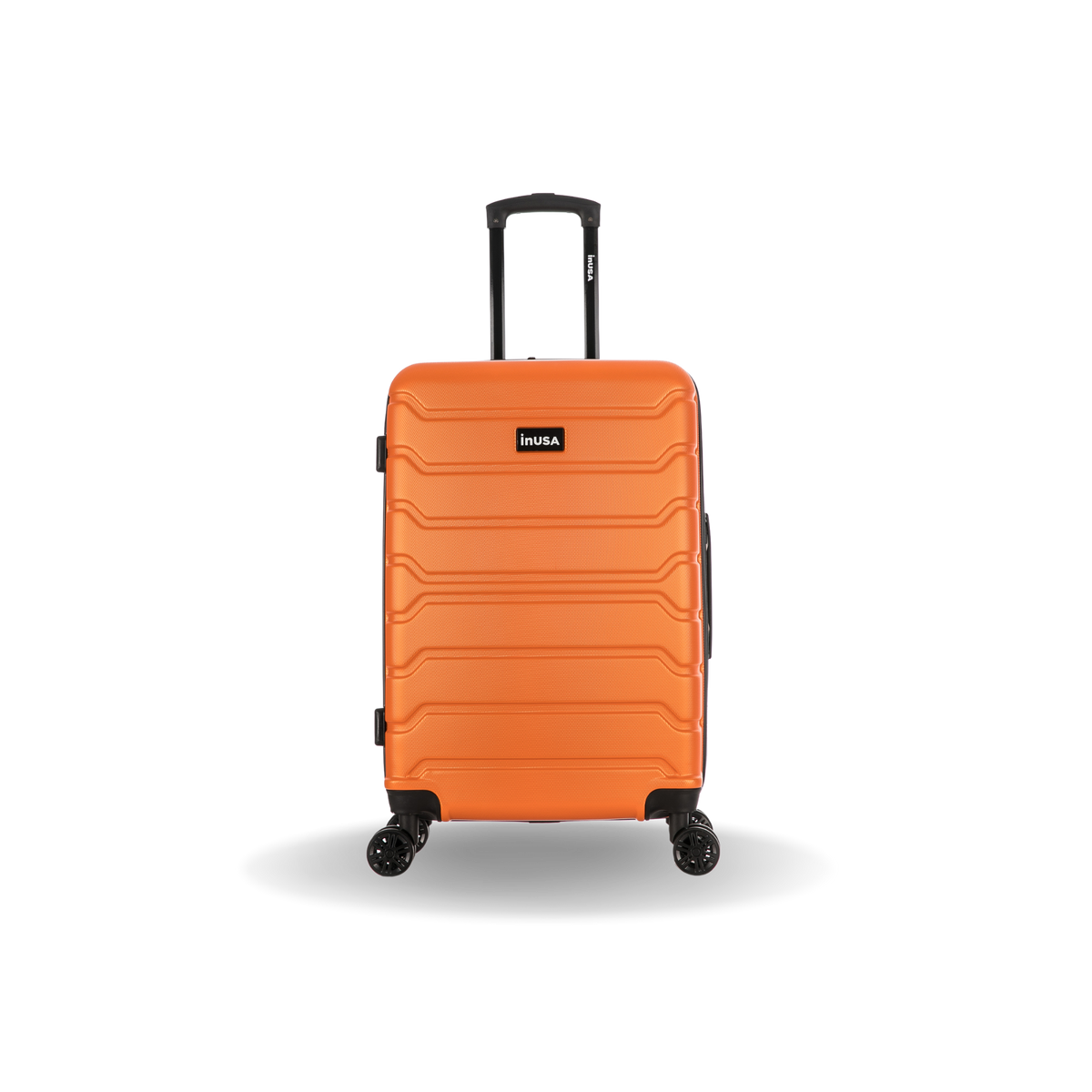 InUSA Trend 24" Hardside Spinner Checked Suitcase
