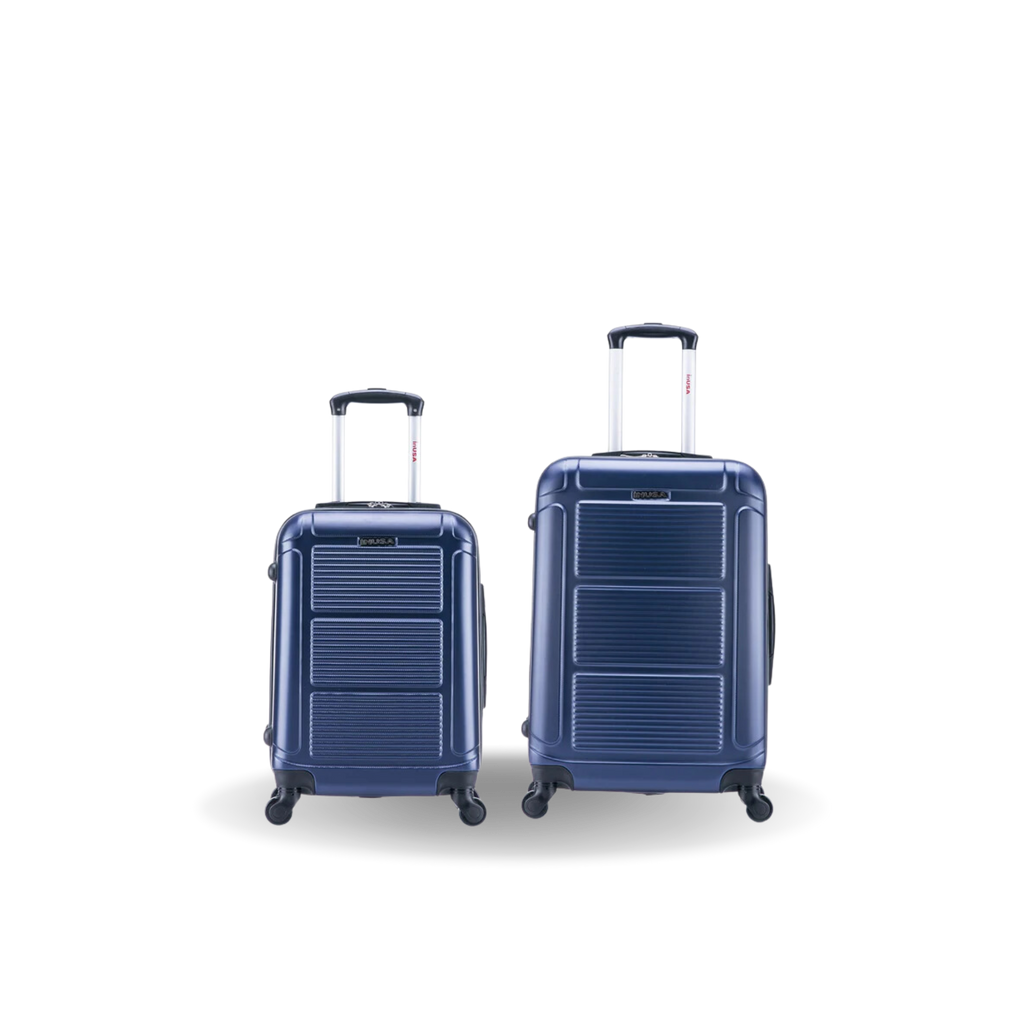 InUSA Pilot 2-Piece Hardside Spinner Luggage Set