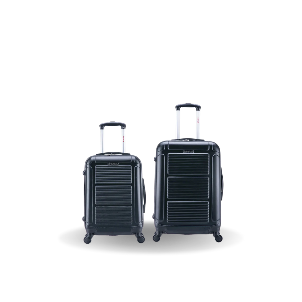 InUSA Pilot 2-Piece Hardside Spinner Luggage Set