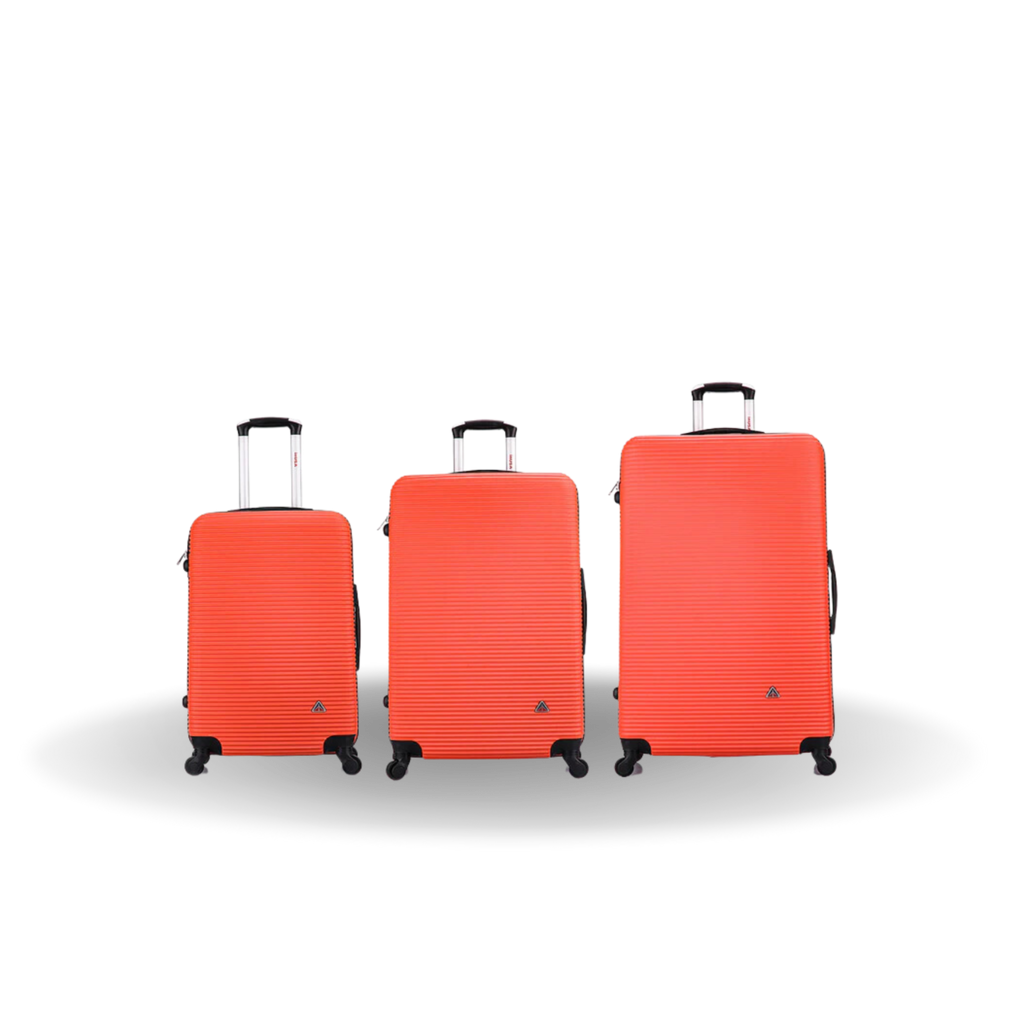 InUSA Royal 3-Piece Hardside Spinner Luggage Set