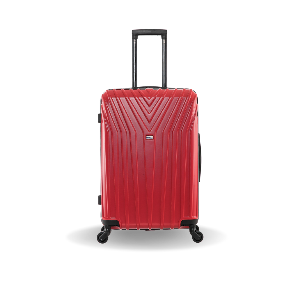 InUSA Vasty 24" Hardside Spinner Checked Luggage