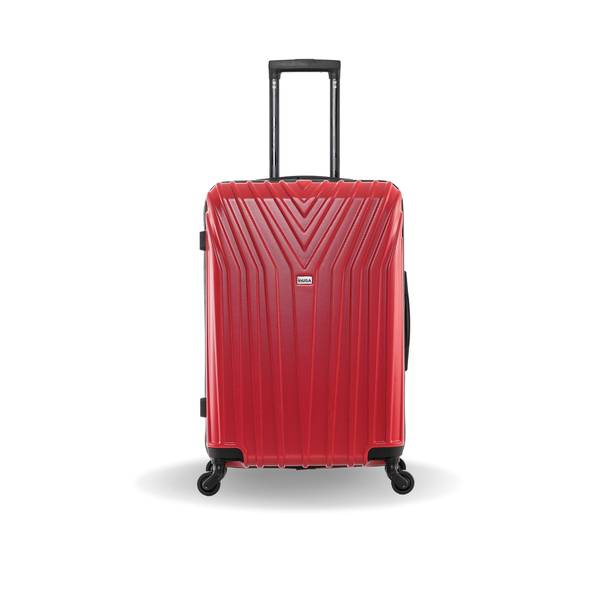 InUSA Vasty 24" Hardside Spinner Checked Luggage