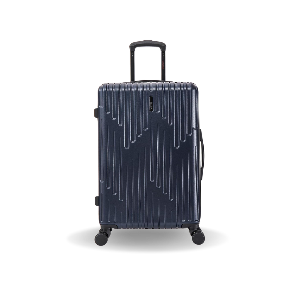 InUSA Drip 24" Hardside Spinner Checked Luggage