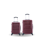 InUSA Pilot 2-Piece Hardside Spinner Luggage Set
