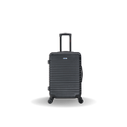 InUSA Deep 24" Hardside Spinner Checked Suitcase