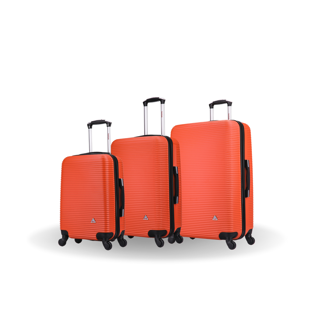 InUSA Royal 3-Piece Hardside Spinner Luggage Set