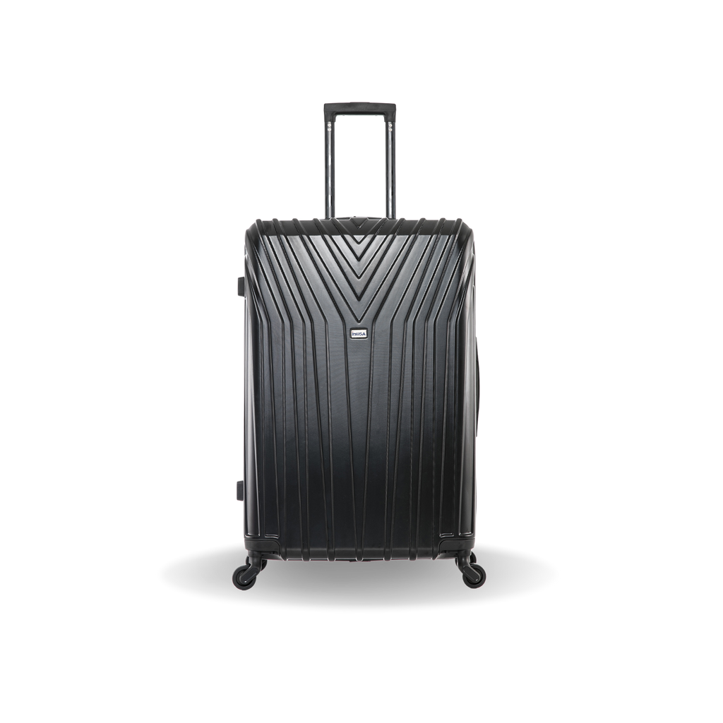 InUSA Vasty 28" Hardside Spinner Checked Suitcase