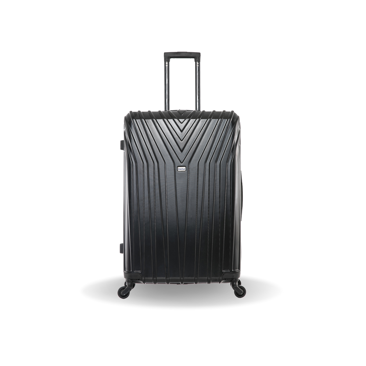 InUSA Vasty 28" Hardside Spinner Checked Suitcase