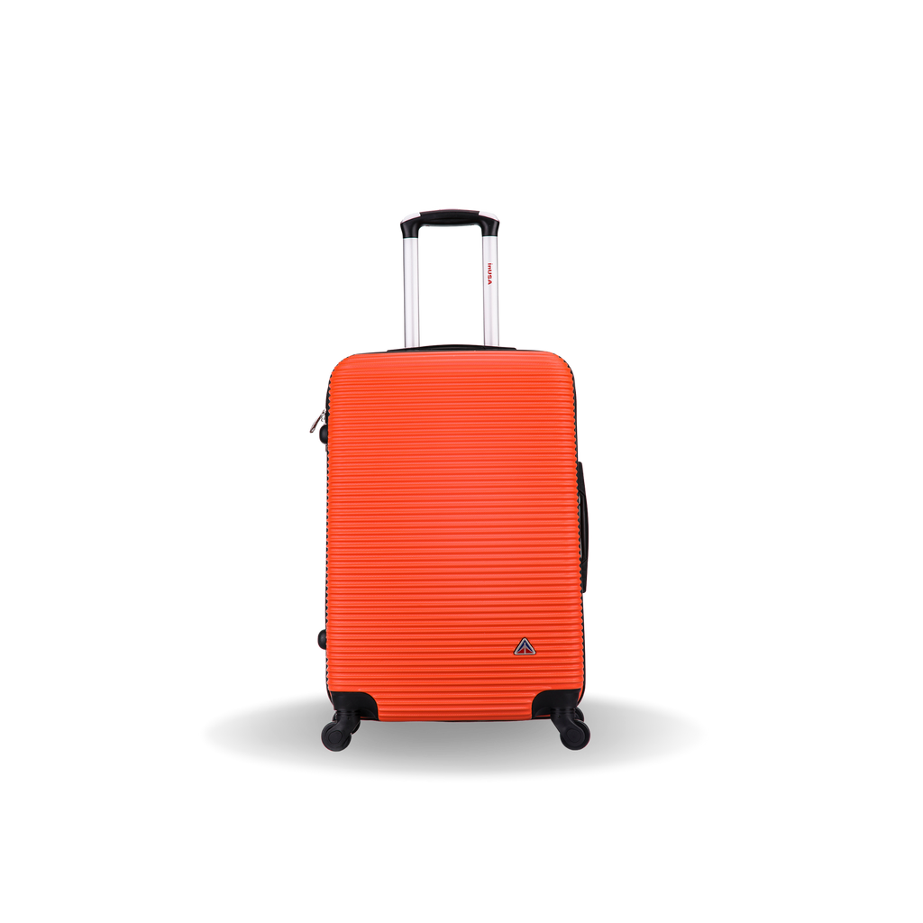 InUSA Royal 24" Hardside Spinner Checked Luggage