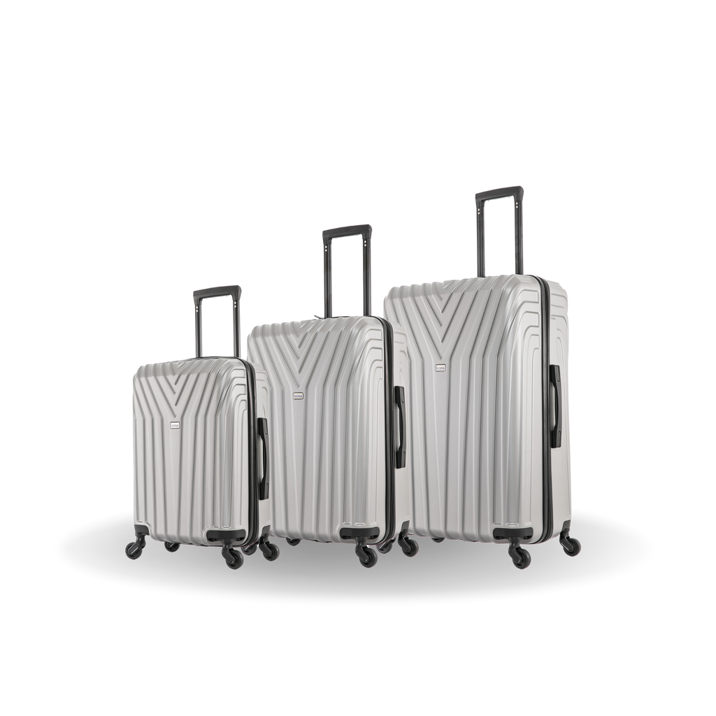 InUSA Vasty 3-Piece Hardside Spinner Luggage Set