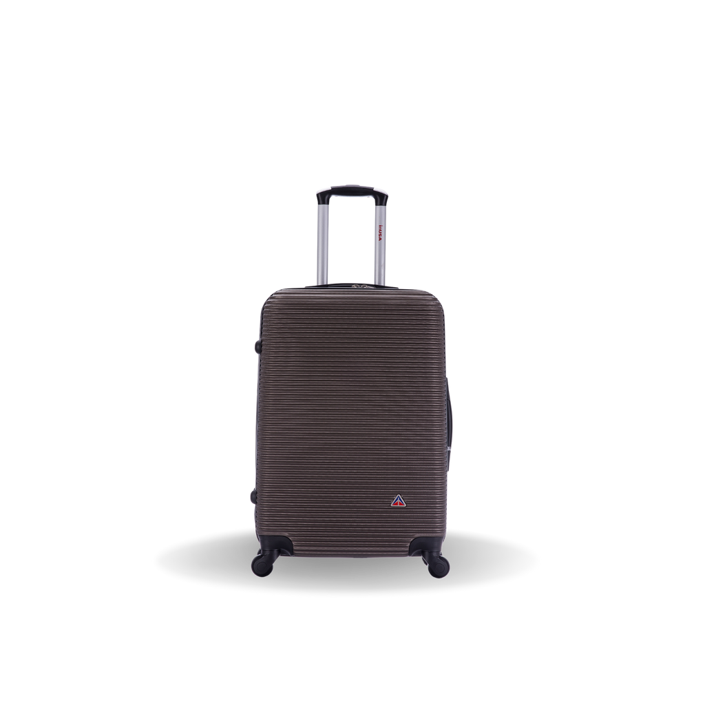 InUSA Royal 24" Hardside Spinner Checked Luggage