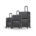 InUSA Aurum 3-Piece Hardside Spinner Luggage Set