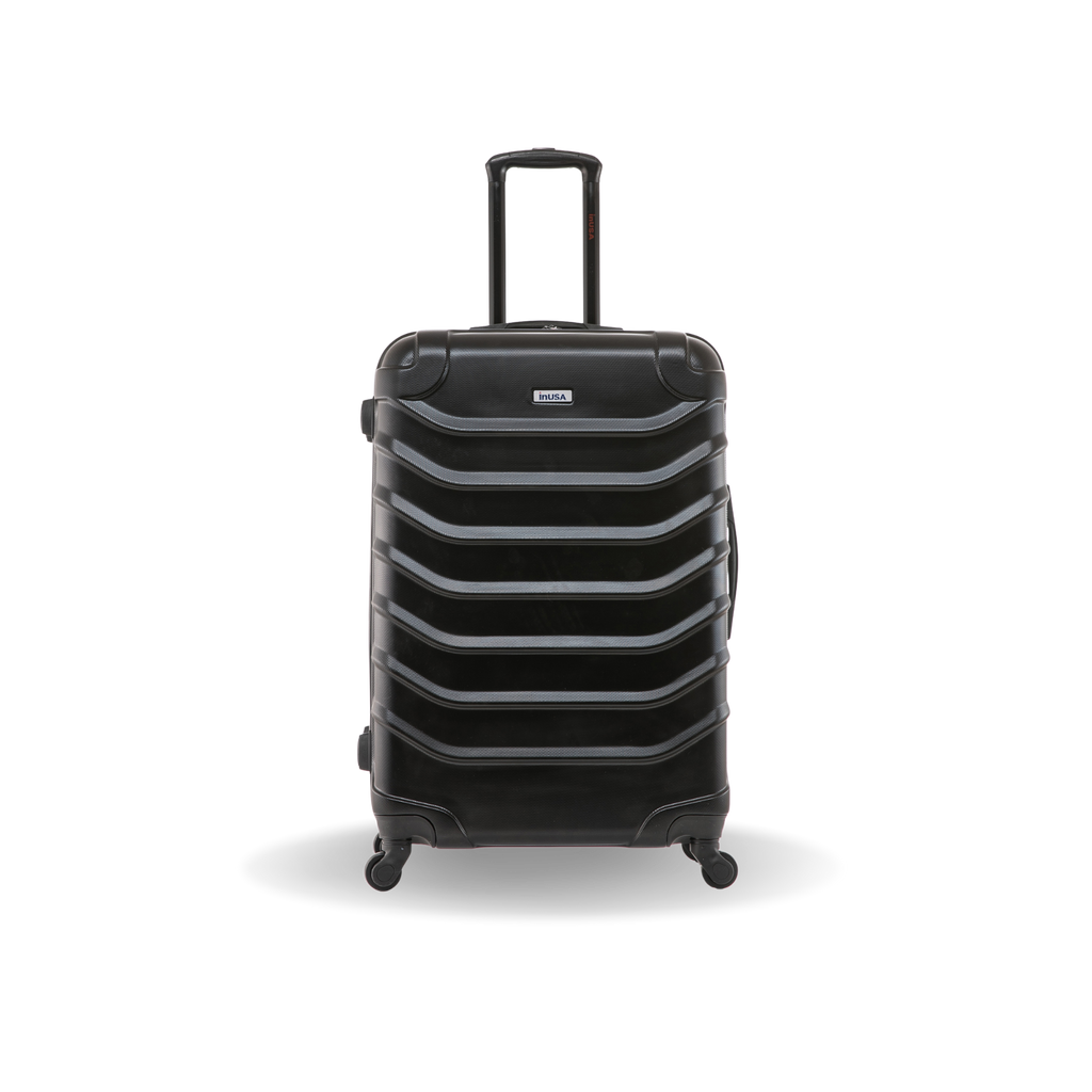 InUSA Endurance 28" Hardside Spinner Checked Suitcase