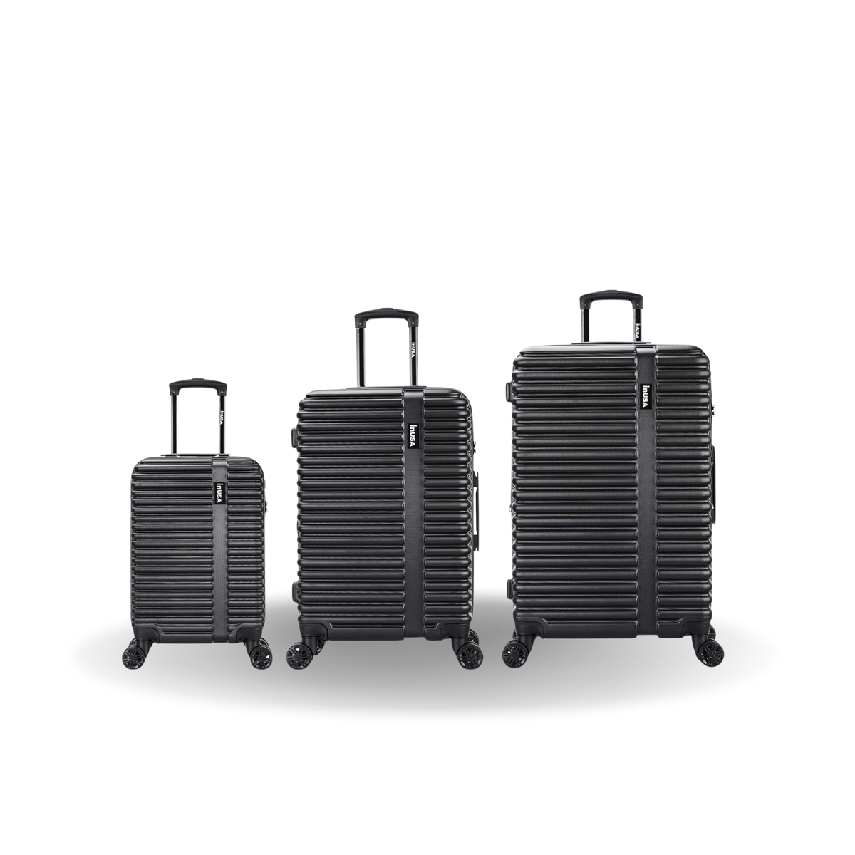 InUSA Ally 3-Piece Hardside Spinner Luggage Set