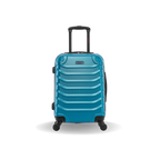 InUSA Endurance 24" Hardside Spinner Checked Suitcase