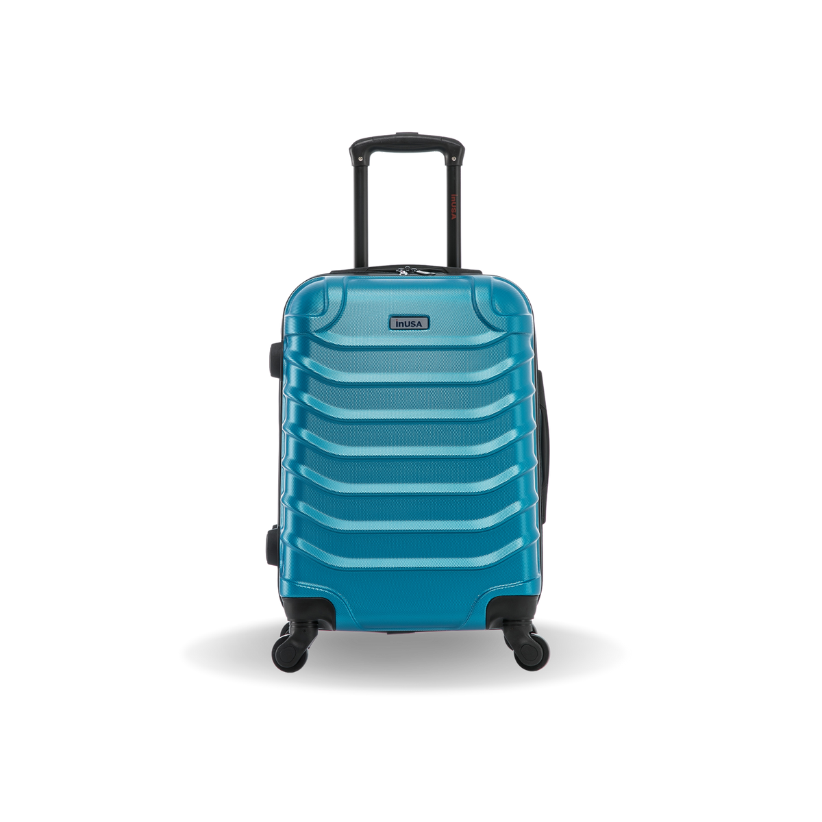 InUSA Endurance 24" Hardside Spinner Checked Suitcase