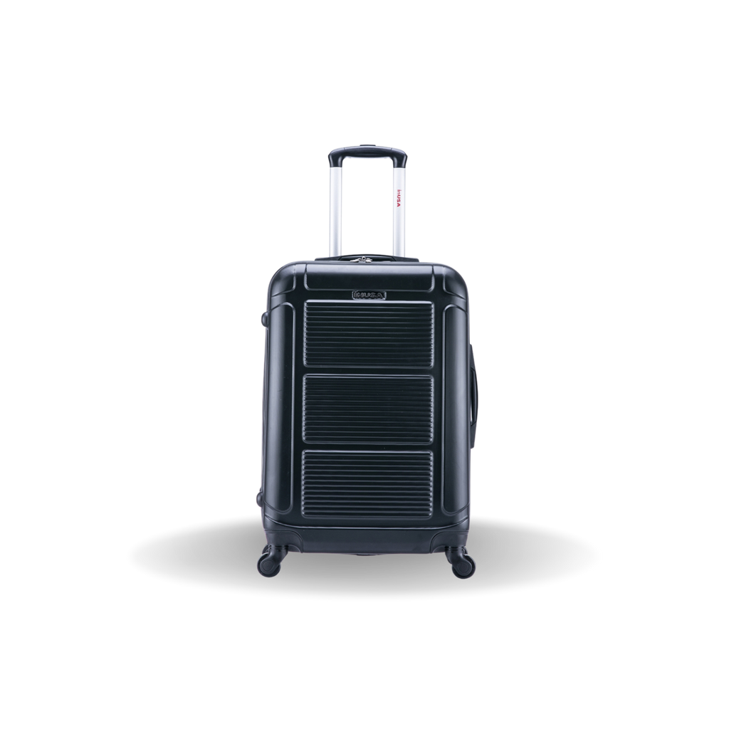 InUSA Pilot 24" Hardside Spinner Checked Luggage