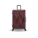 InUSA Drip 28-Inch Hardside Spinner Checked Suitcase
